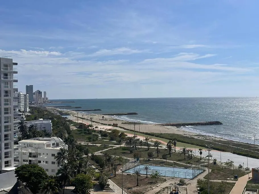 Panoramic Oceanview Loft Near Beach & Airport Cartagena 0*,  Kolumbie