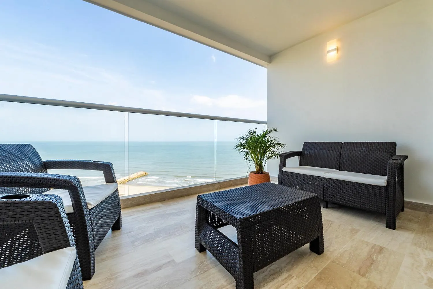 Panoramic Oceanview Loft Near Beach & Airport Cartagena 0*,
